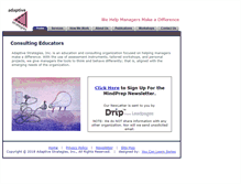 Tablet Screenshot of adaptstrat.com